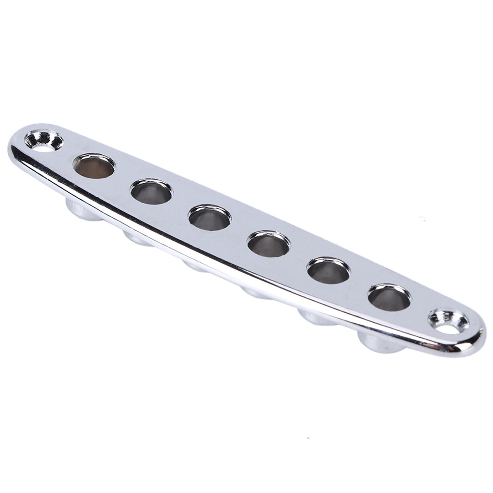 Guitar String Through Plate Mounting Ferrules Zinc Alloy Electric Bass Guitar Parts