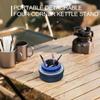 Portable Alcohol Stove Internal Bracket Stainless Steel Detachable Four-corner Kettle Bracket Outdoor Camping Accessories