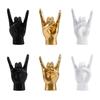 Rock and Roll Staty Hantverk för Liveklubb Centerpieces Bord Hand Skulptur
