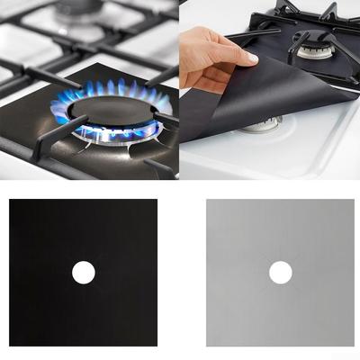 Couvercle de protection pour cuisinière à gaz, tampon de nettoyage pour cuisinière à gaz 27x27cm