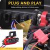 6Pcs Pulse Power Plug Pigtail Connector Compatible With Polaris Ranger XP 1000 RZR Razor Pro Accessories      2024 2025, Pulse Bar Connector For