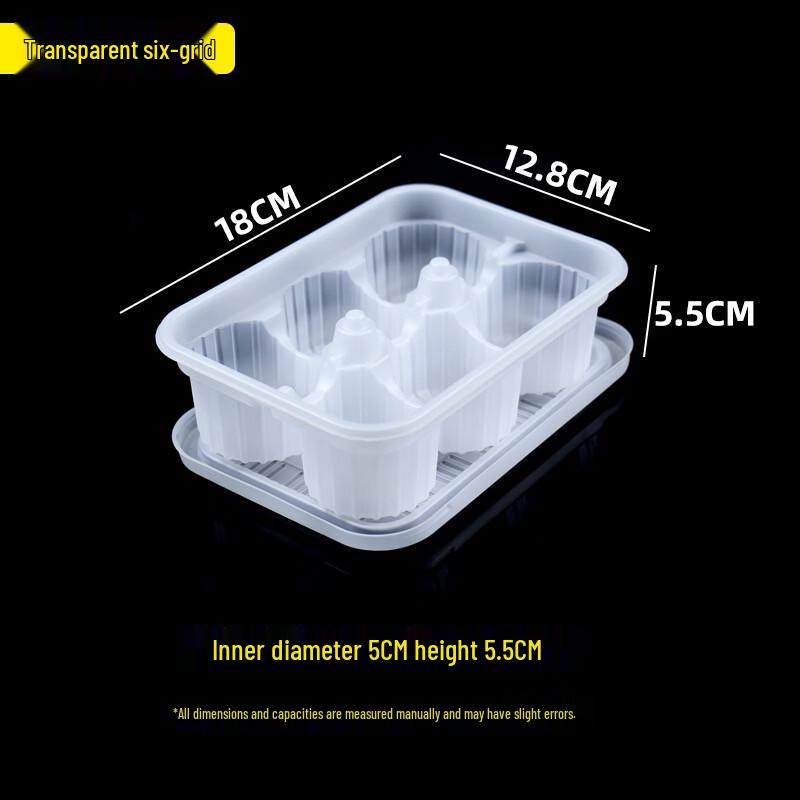 Handun 6-Compartment Disposable Dumpling Box Set