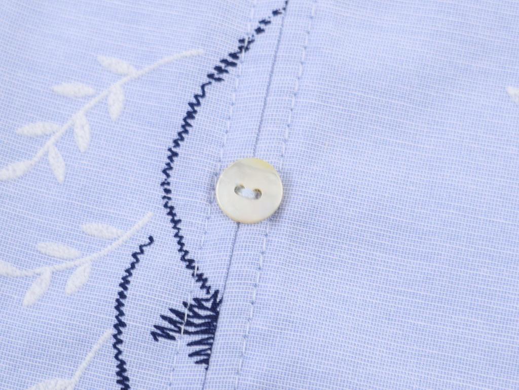 2026 European & American Style Versatile Embroidered Printed Shirt
