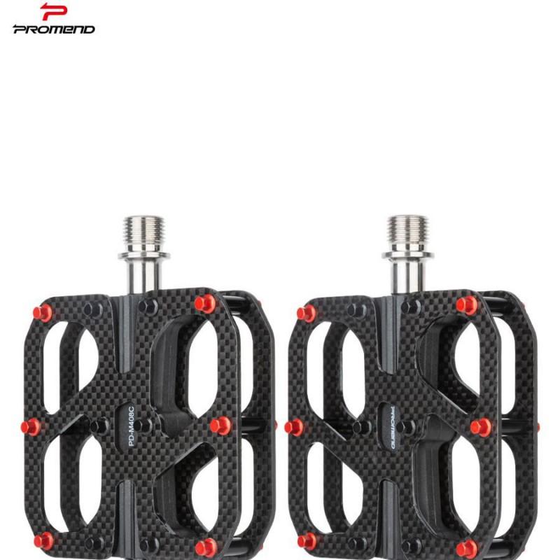 Bicycle Pedals Carbon Fiber 3 Sealed Bearings Lightweight Mountain Road Bikes