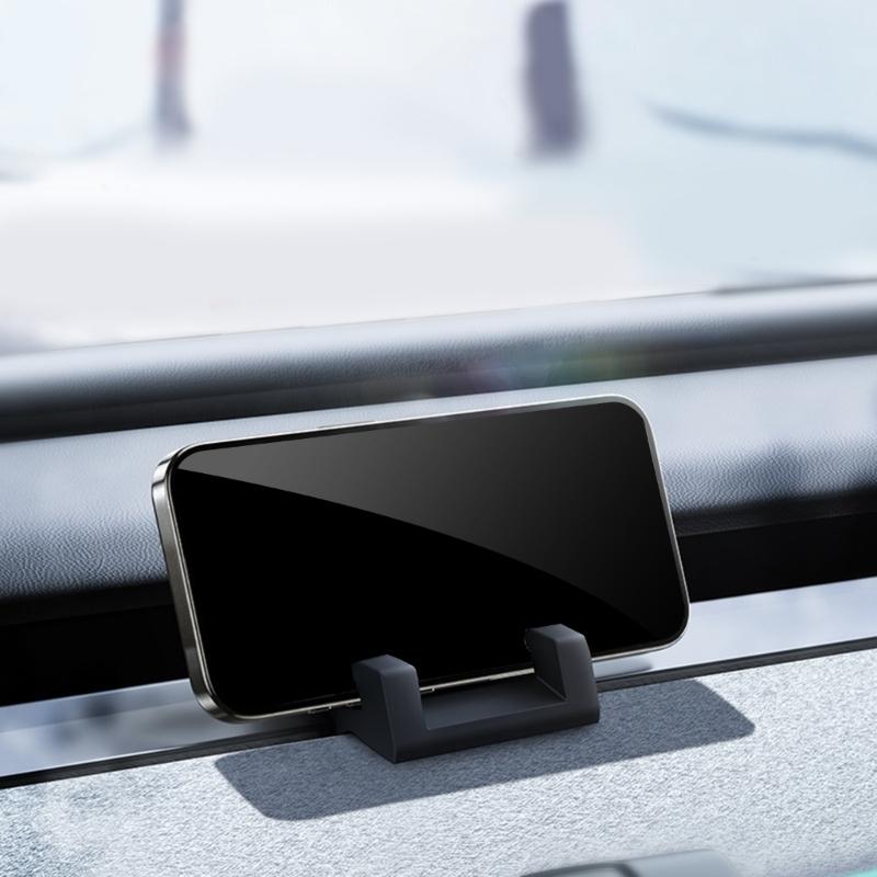 Dashboard Holder Stable Silicone Mount Bracket For Vehicle, Offer Secure and Adjustable Positioning for Enhanced Driving