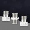 1/2" G1/2 20mm 304 Edelstahl Doppelgewinde Einweg-Rückschlagventil Außen-Innen-Verbinder Toilettenrohr Rückschlagventil Hardware Zubehör