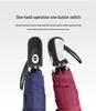 Tiān Táng 3331E Automatic Three-Fold Umbrella - Sun & Rain Protection, One-Key Open/Close, Customizable Logo