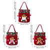 2pcs Cartoon Tote Bag Cute Packaging Bag Xmas Tree Pendant Decor Christmas Gift Bag  Xmas Gifts