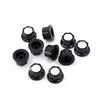 10 stk Potensiometerknapp Dreiekontroll Dreie Bakelittknapp Hulldiameter 6 mm