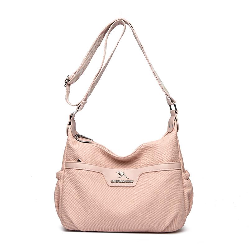 Shoulder Bag Large Capacity Middle-Aged Mother Crossbody Bag Commuter Small Square Bag