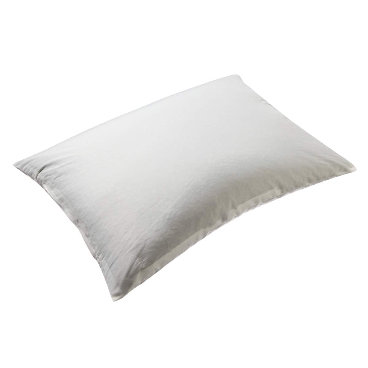 

SEIDO Made in Japan Buckwheat Pillow Filler with Buckwheat Hulls, White Plain Cover, 35cm x 50cm (Small)