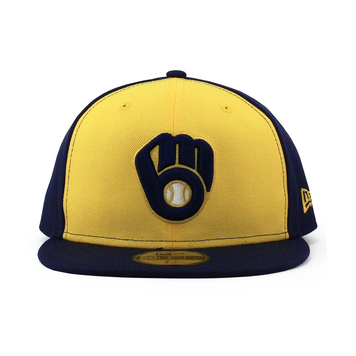 

[New Era] 59FIFTY Milwaukee Brewers [MLB ON-FIELD AUTHENTIC ALTERNATE FITTED CAP] MILWAUKEE BREWERS Hat 5950 (8-14 (approx. 65.4 cm)) [Used]