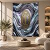 Decorative Tapestry,AC Milan Printed Wall Art, Lightweight Wall Hanging For Bedroom Background