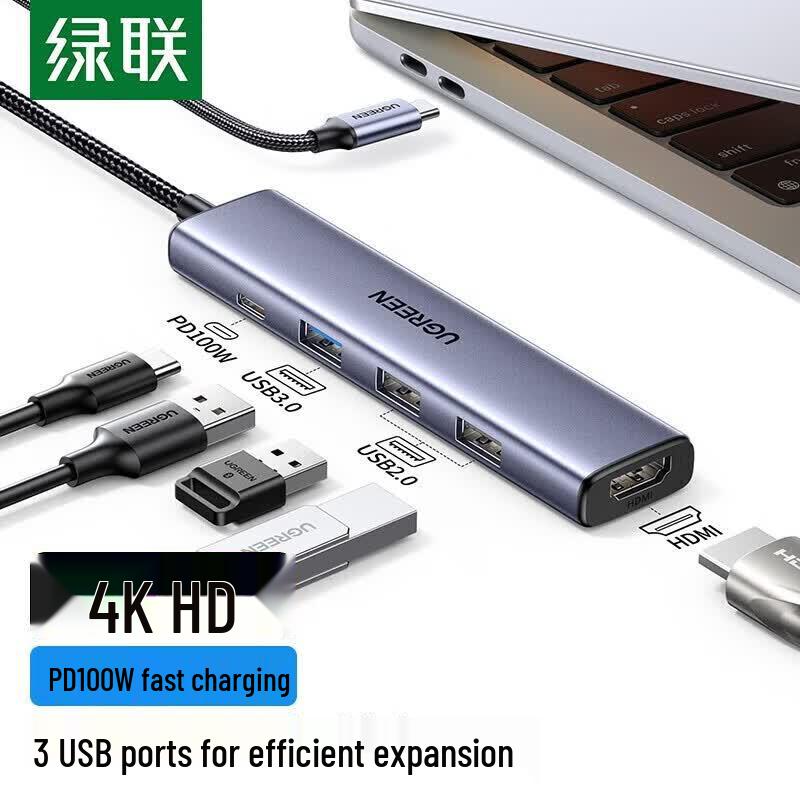 UGREEN USB-C 5-in-1 Multiport Adapter