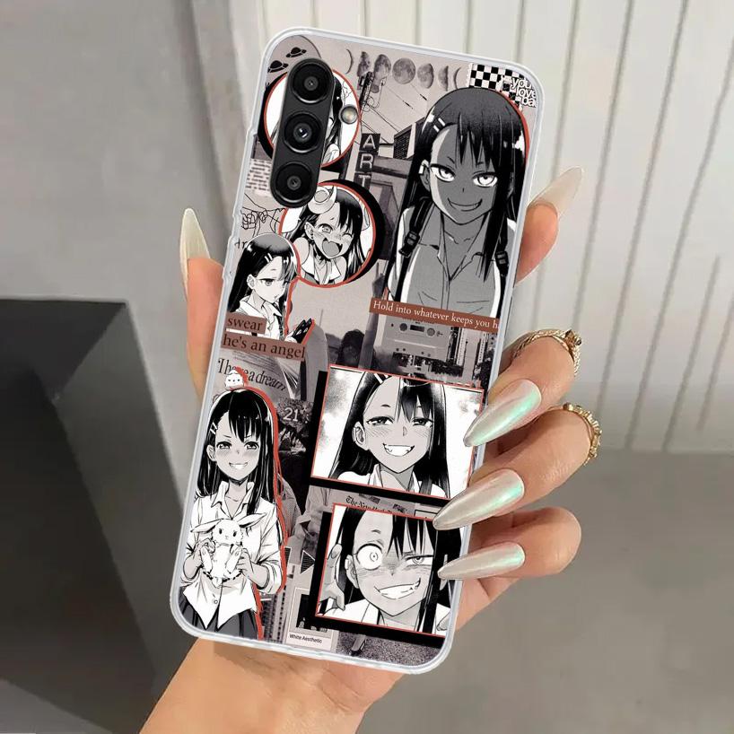 Nagatoro San Anime Aesthetic Phone Case for Samsung Galaxy A17 A16 A37 A26 A36 A57 A56 A15 A25 A35 A55 A14 A24 A34 A54 A13 A23 A