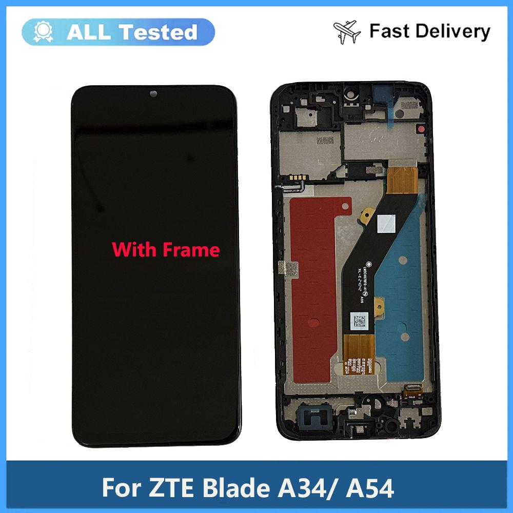 

LCD Screen and Digitizer Full Assembly For With Frame ZTE Blade A34