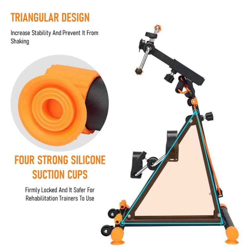4 In 1 Household Foldable Fitness Bike Upper And Lower Limb Bicycle Pedal Exerciser