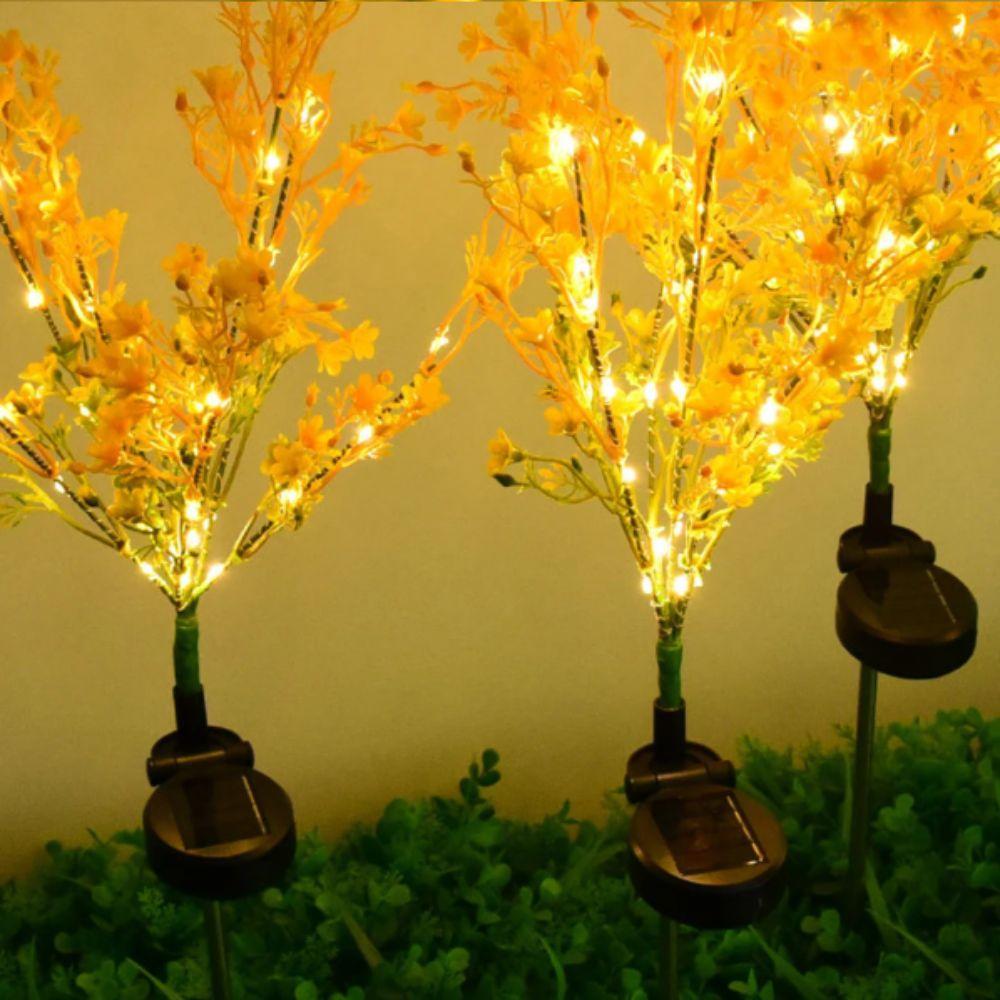 IP65 Waterproof Solar Courtyard Lights Ground Plug Lamp Solar Garden Lights  Balcony Decoration