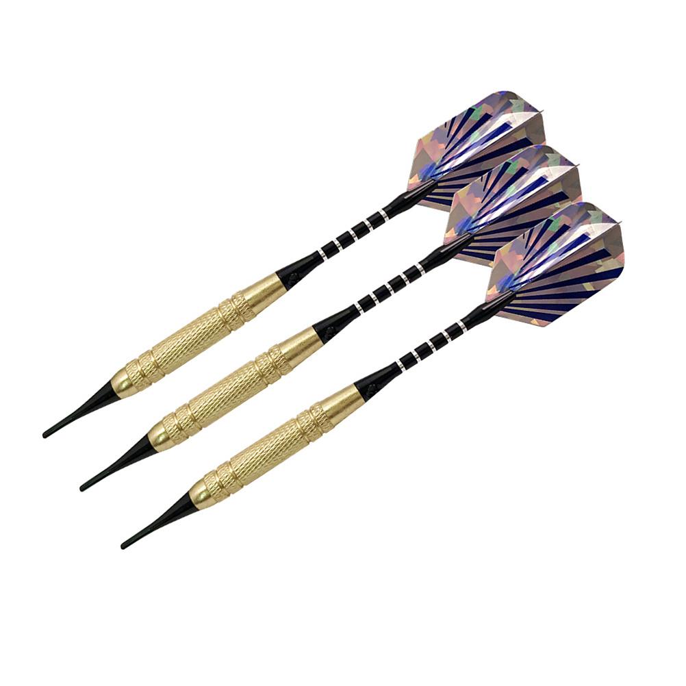 Profesjonalny Zestaw Rzutek z Miękkim Grotem z 12 Korpusami Rzutek 30 Rzutkami i 100 Miękkimi Grotami Prezent dla Darta