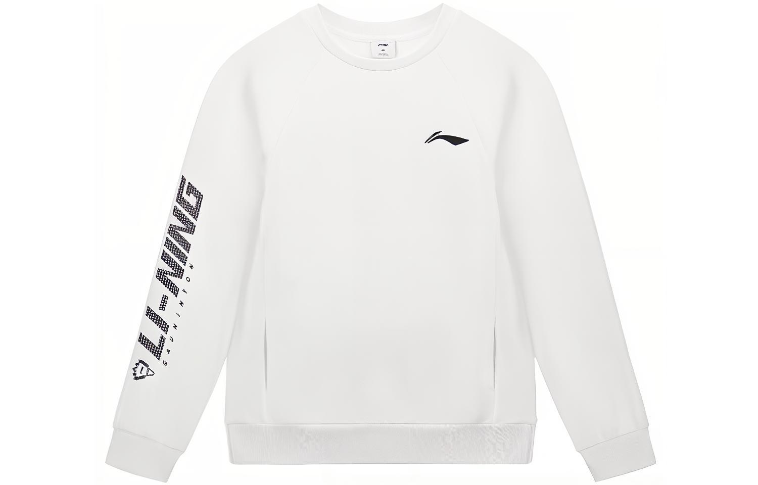 Li Ning Badminton Collection Sweatshirt Men s Standard White AWDSD43-2 XL