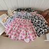 2025 Summer Outfit: Girls' Loose Short Sleeve T-shirt & Princess Skirt Set