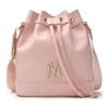 New MLB Blended Material Bucket Bags Crossbody Bag, Shoulder Bag Regular Women's White 7ACRMD65N-50CRM