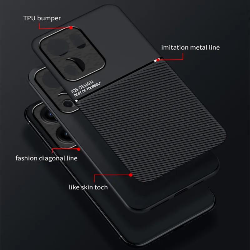 Portective Case For OPPO Reno 13F 13FS 5G Reno13 F FS Reno 13 Pro Cover Magnetic Suction Non-Slip Car Holder Coque Fundas Capa
