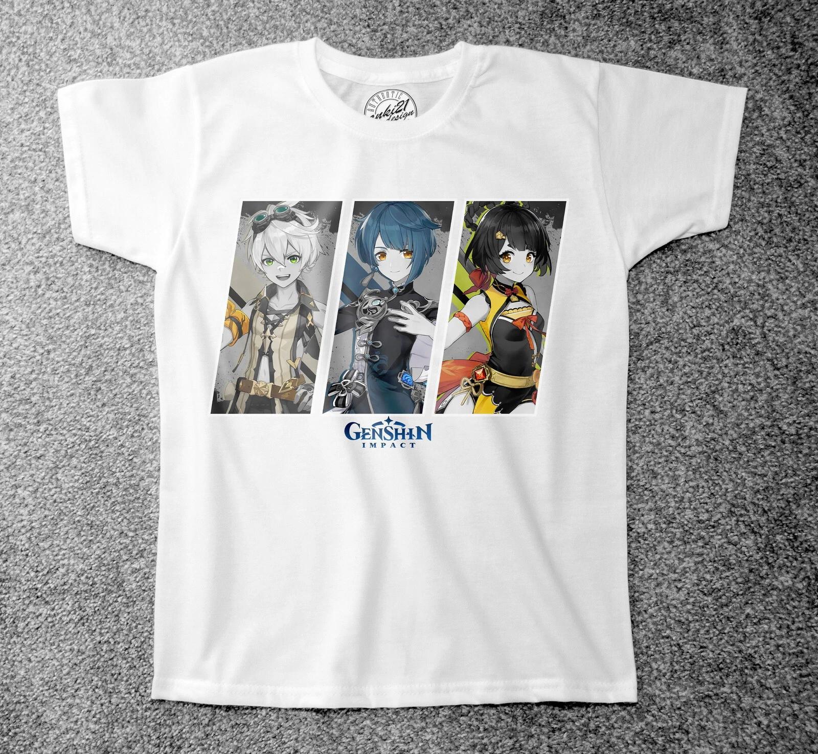 

Genshin Impact 012 Anime/Manga video game Childrens/Kids Adult t shirts/t-shirts 160