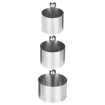 Stainless Steel Cold Dish Mold Dishes Decoration Supplies Gadget Round Plate Setting Tools Modeling Molds Placement Styler Cake