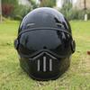 DOT Motorcycle Full Face Helmet Fiberglass Lightweight Casco Moto Double Visor Anti-fog Shield for Men Women