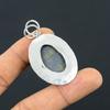Oval Pyrite Gemstone Sterling Silver Engagement Birthday Handcrafted New Pendant