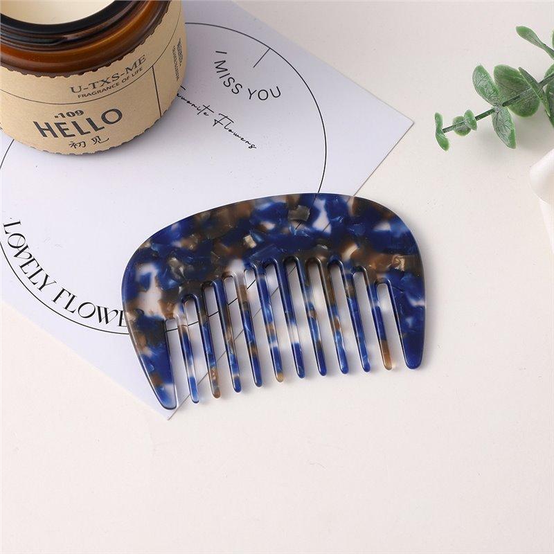Acetic Acid Hair Comb Multi Color Portable Easy To Carry Small Comb Holiday Traveling Pocket Comb Hairdressing Styling Tools