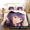 Hi Score Girl Anime Bedding Set Duvet Cover Bed Set Quilt Cover Pillowcase Comforter king Queen Size Boys Adult Bedding Set