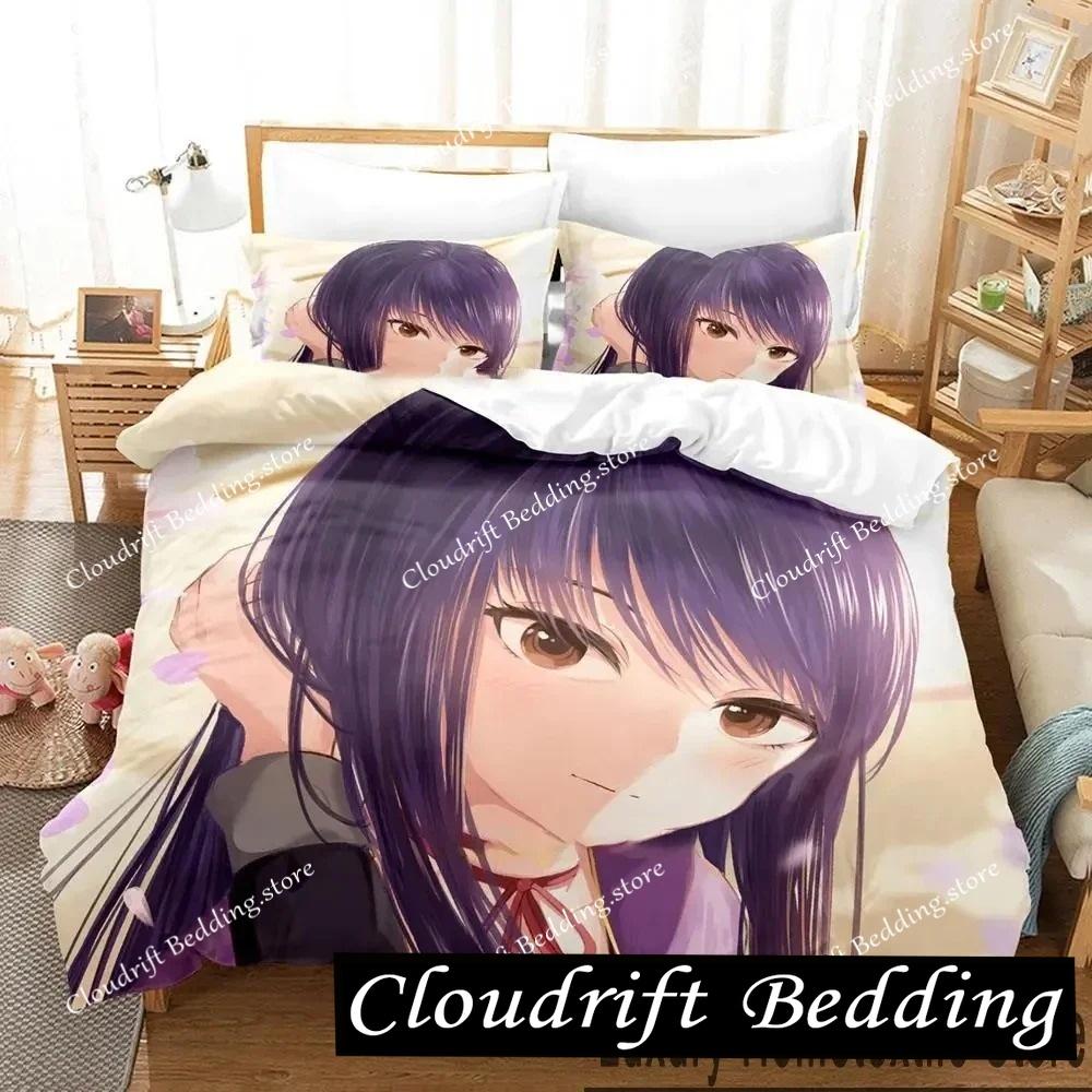 Hi Score Girl Anime Bedding Set Duvet Cover Bed Set Quilt Cover Pillowcase Comforter king Queen Size Boys Adult Bedding Set