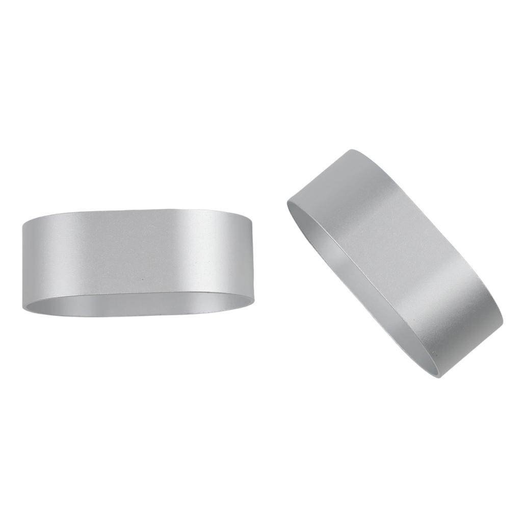 Sturdy Cheese Cake Rings Aluminum Alloy Half Cooked Molds (Pack of 10)