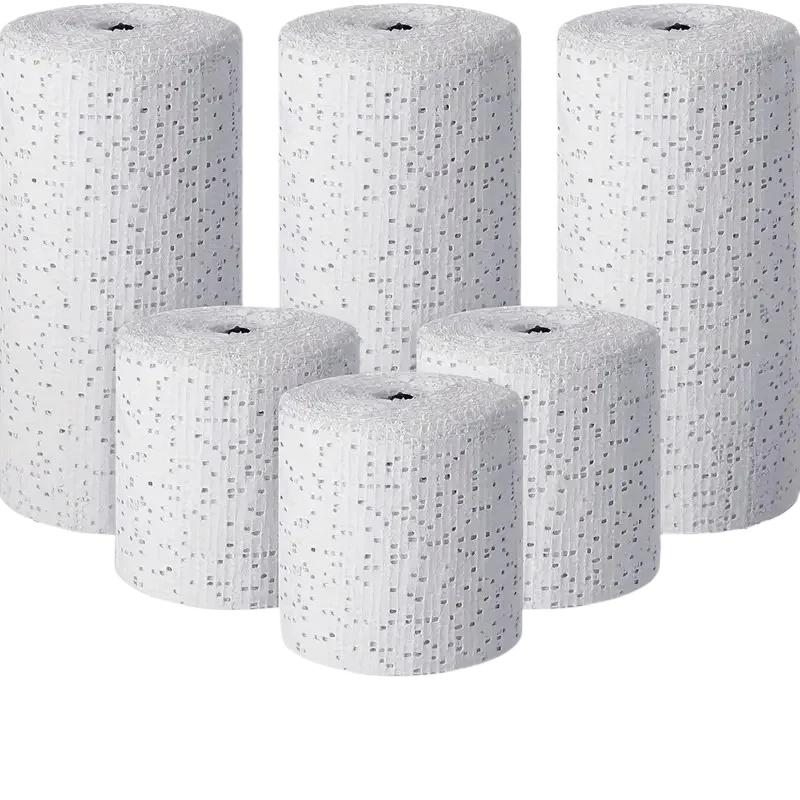 1Roll White Mask Making Plaster Cloth Gauze DIY Painting Belly Cast Plaster Gauze Rolls For Art Project Multiple Sizes