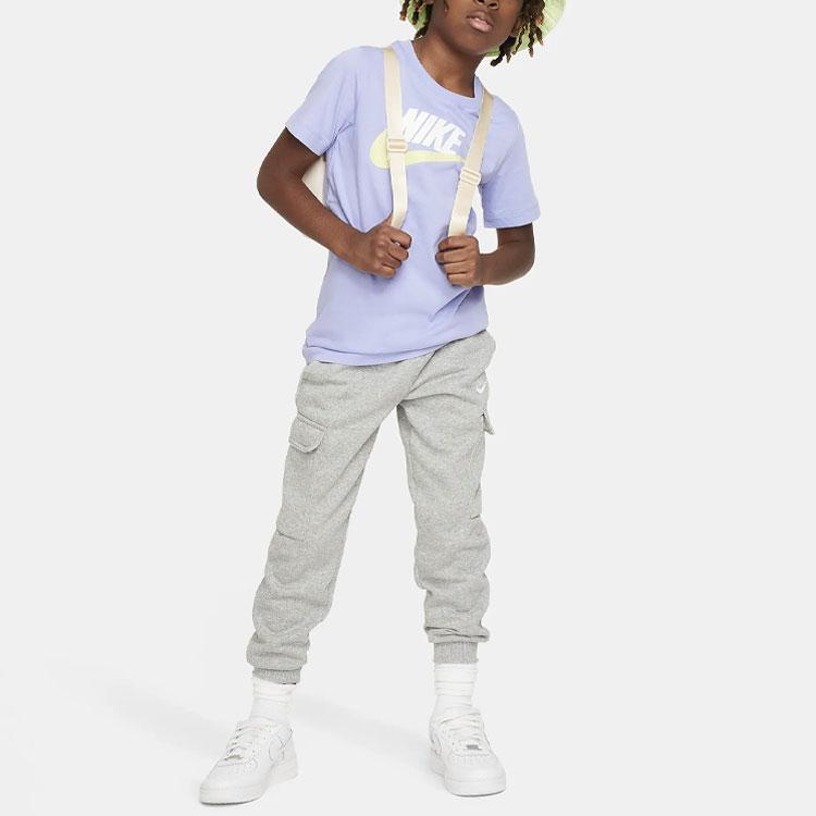 Nike T Shirt Kids' Apparel Sportswear Light Purple Kids' DV2579-510