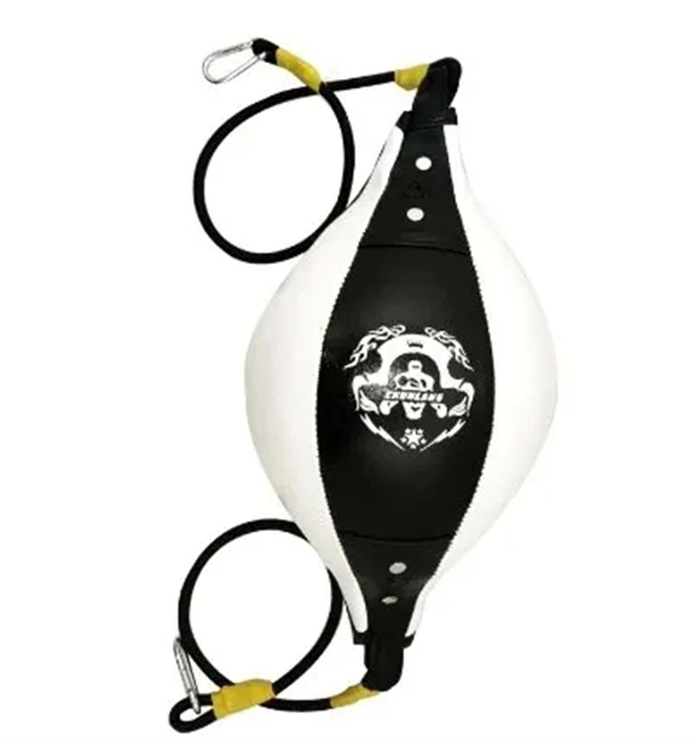 

Качественная боксерская груша из искусственной кожи, боксерский мешок-груша, надувной боксерский мешок, двухконтурный тренировочный мяч Reflex Speed Balls белый