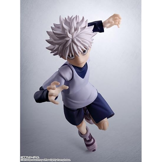 TAMASHII NATIONS S.H.Figuarts HUNTER×HUNTER Killua Approx. 135mm PVC & ABS Painted Posable Figure