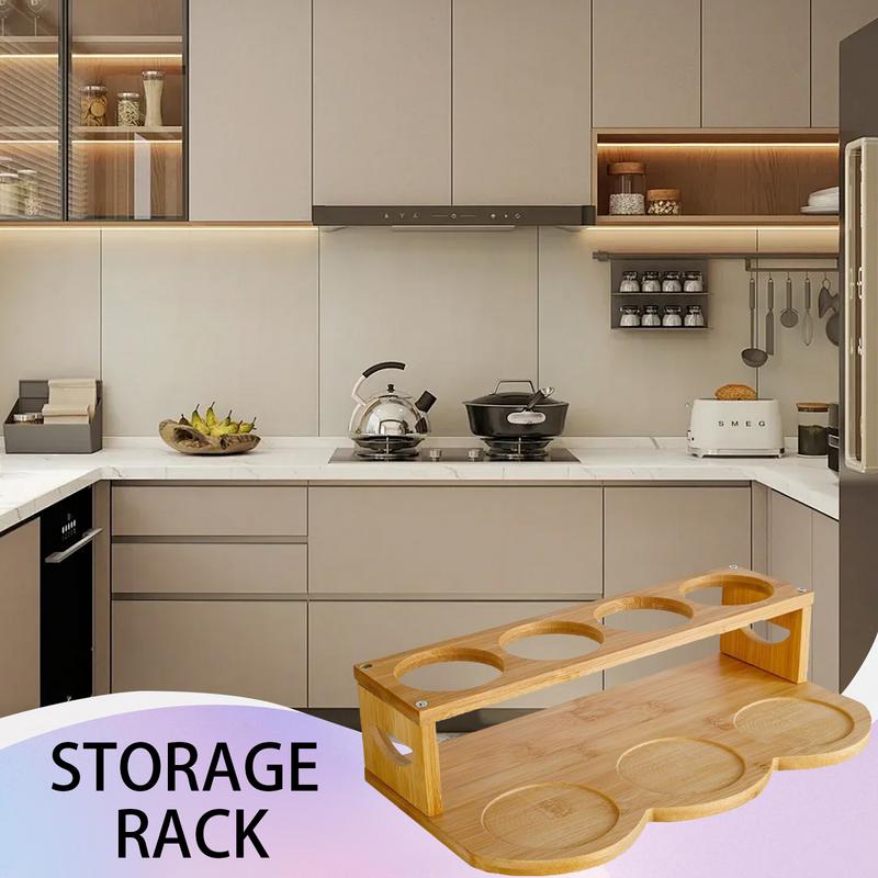 Seasoning Holder High Load-Bearing Capacity Kitchen Storage Stand Condiment Jar Stand For Oil Sauce Vinegar Bottle Home Cafe