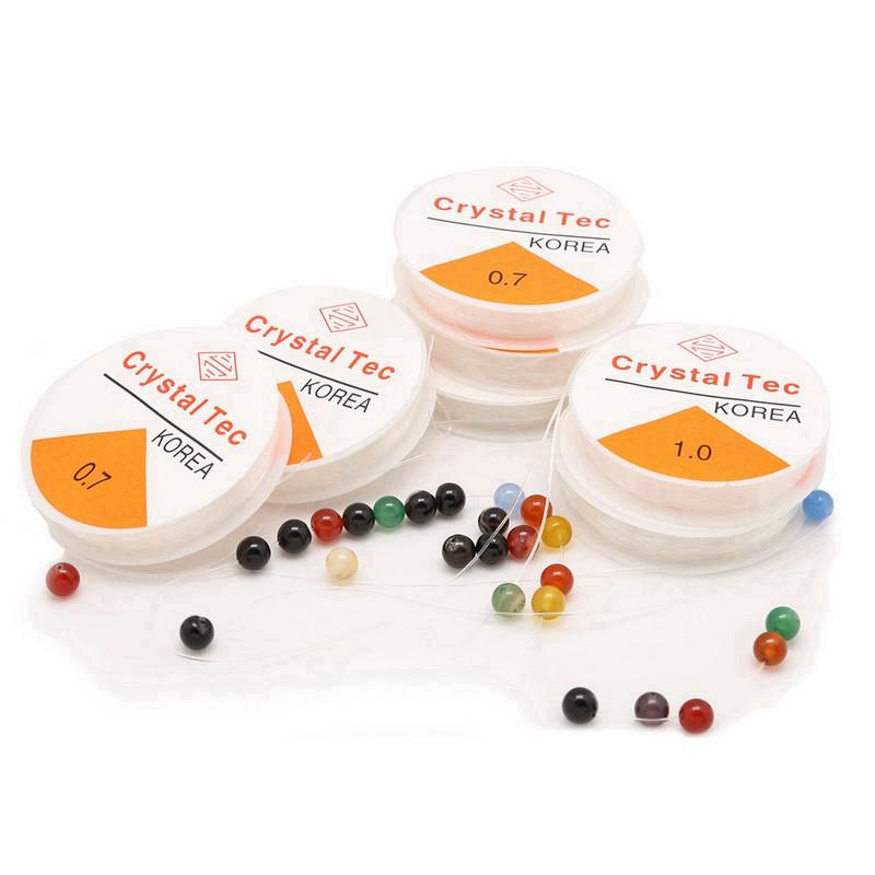 Elastic Crystal Thread for Beading, DIY Jewelry Stringing, Beadwork Accessories.