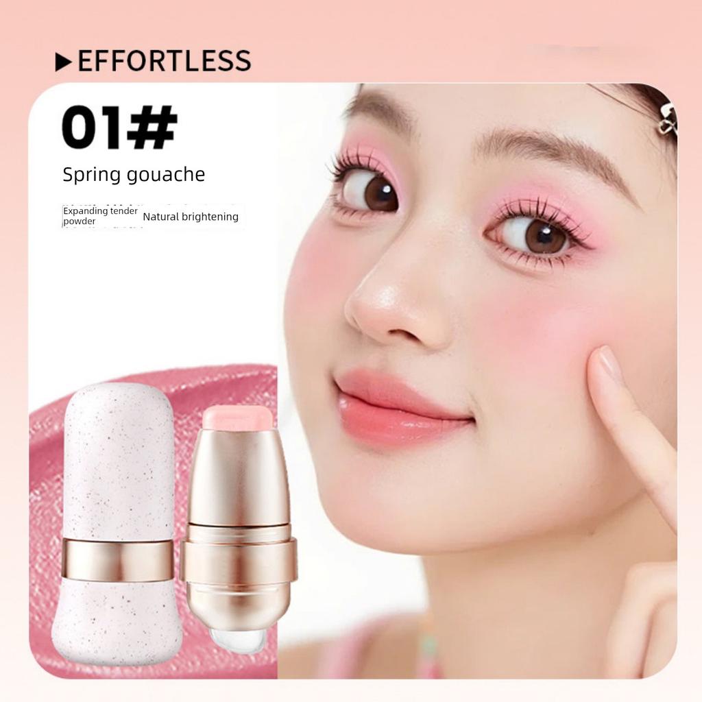 Multi-Use Blush Stick, Concealer, Eyeshadow, Lipstick, Four-In-One, Covers Tear Troughs, Nasolabial Folds, Dark Circles, Genuine Product