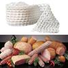 Roll Hot Dog Net Food Grade Polyester Cotton Meat Net Ham Sausage Net for Restaurant