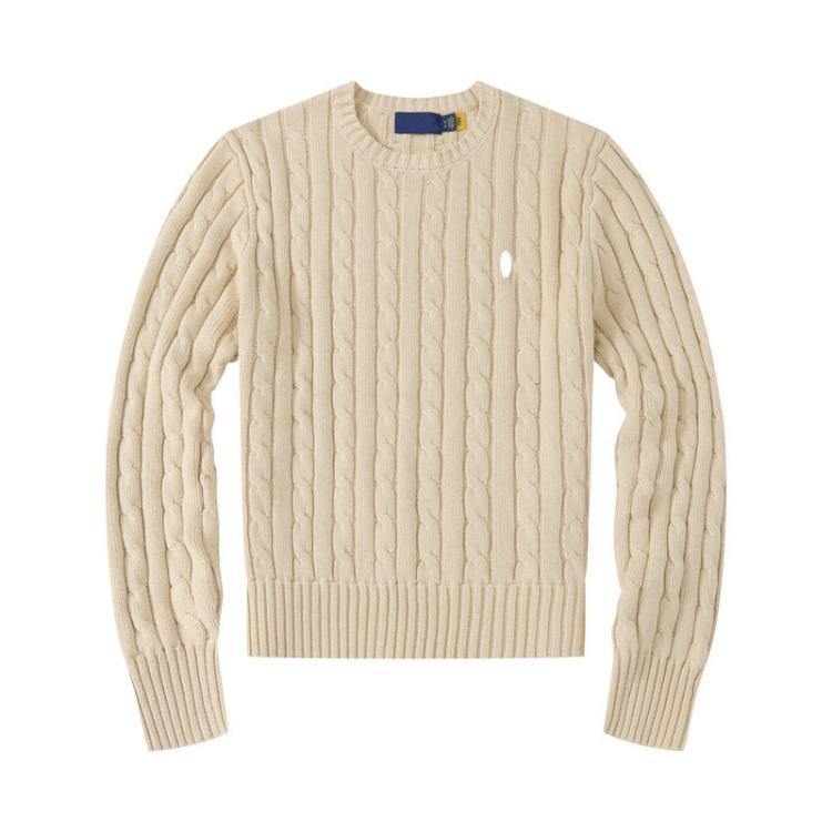 Stejný styl dlouhého svetrů s kulatým výstřihem Paul Wool Plaid pro páry, poskytující teplo a silně pletený.