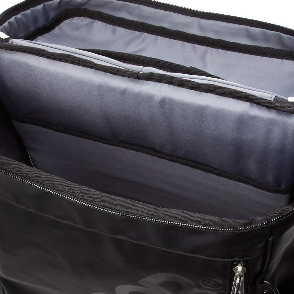 Square Daypack BIG PRINT LOGO SERIES Black [Outdoor Products]