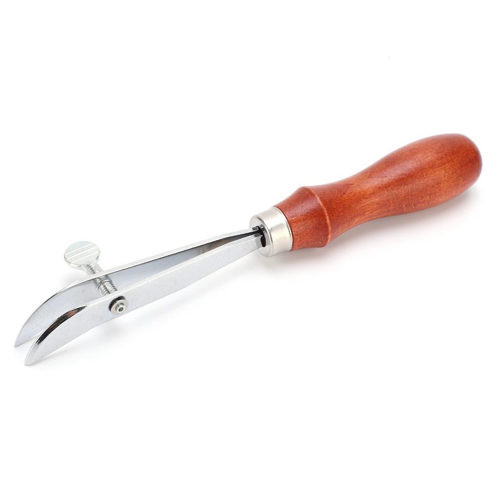 7.5 inch Leather Creaser Width Adjustable Leather Craft Tool  for DIY Leathercraft Projects