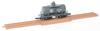 Colecția de căi ferate Tetsukore ecartament îngust 80 Nekoya Line Direct Line locomotivă electrică cisternă set Diorama Supplies First Order Limited + 2 vagoane