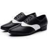 Pantofi de Dans Bărbați Pantofi de Dans Latin Ballroom Talpă Moale Piele Neagră Pantofi Jazz Pentru Băieți Tocuri 2.5cm Pantofi de Antrenament Petrecere Dans