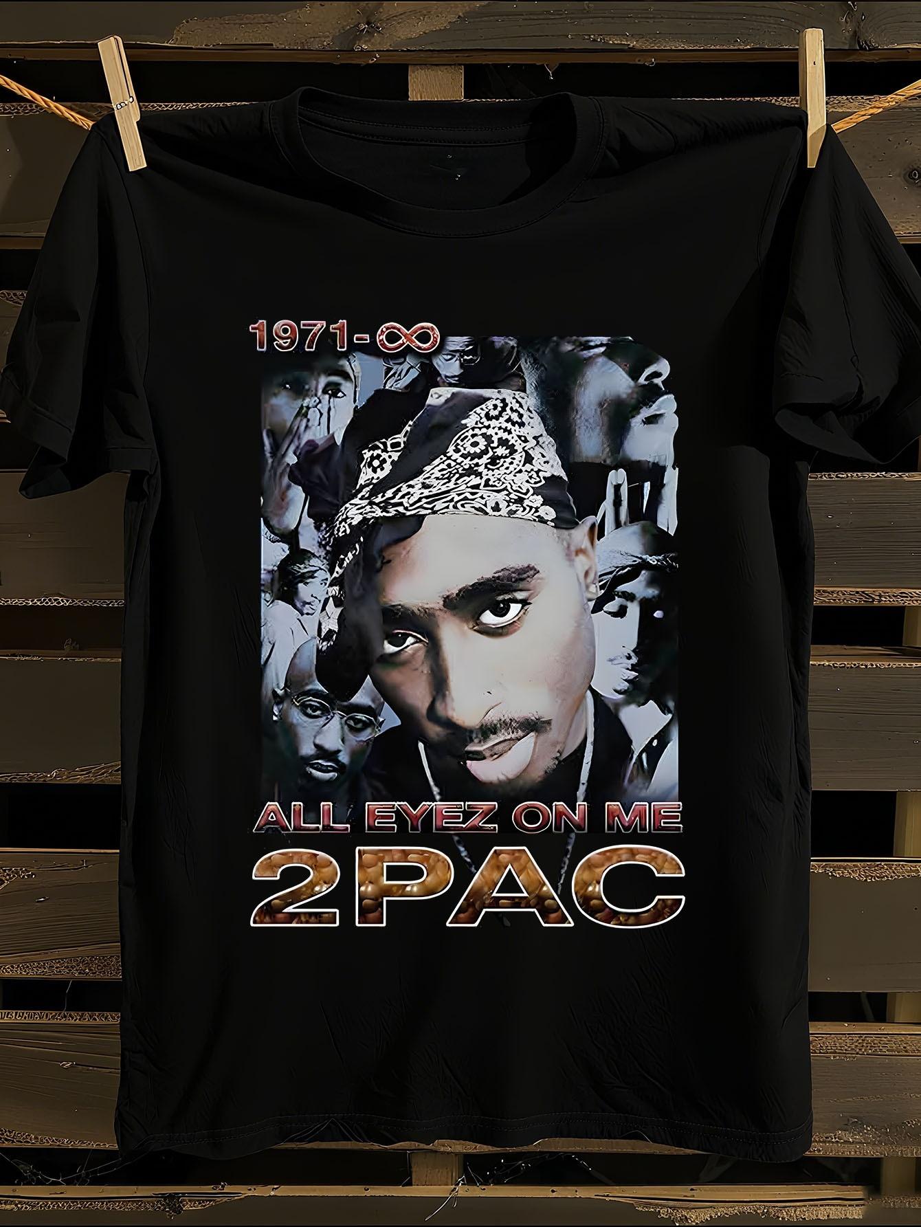 Tupac All Eyez On Me Album Cover Tshirt XXL