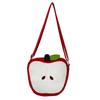 Cute Apple Fruit Bag Summer 2025 New Small Fresh Literary Girl Versatile Messenger Small Round Bag
